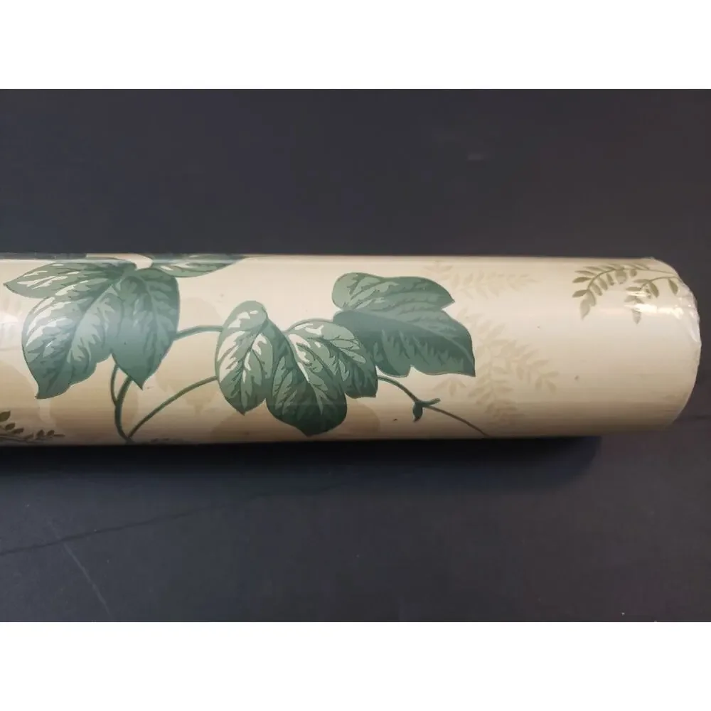 (JL) Seabrook Desings Wallpaper Pre-Pasted Vinyl Wallcovering Washable Peelable
